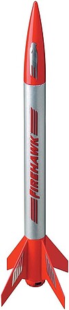 model rocket,estes rocket,Firehawk E2X Model Rocket Kit -- Easy To Assemble -- #0804