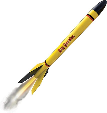 estes rockets,model rockets,Big Bertha Model Rocket Kit -- Skill Level 1 -- #1948