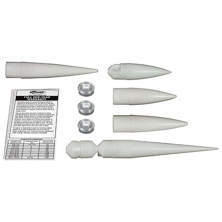 PNC-50 Model Rocket Plastic Nose Cone (4) -- Fits BT-50 Body Tube -- #303162